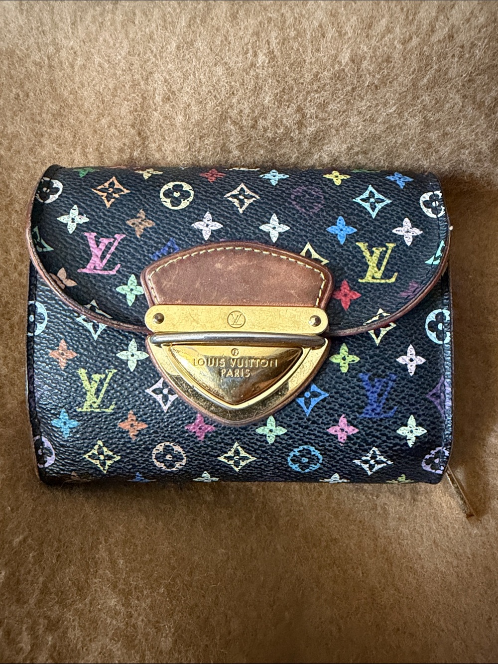 Louis Vuitton koala Eugene Murakami multicolored black
